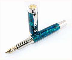 Ambassador Paua Shell - fountain pen